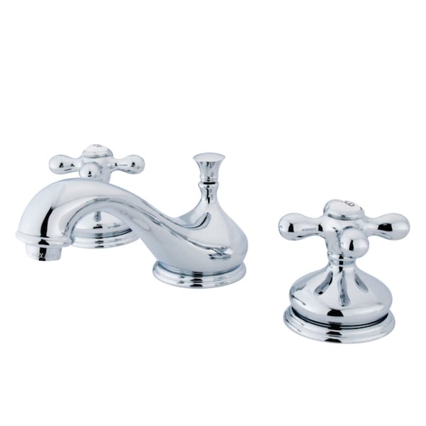 KS1161AX 8" Widespread Bathroom Faucet, Polished Chrome